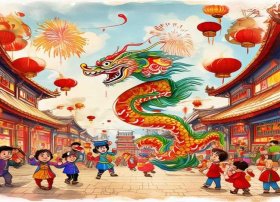 春节故事简单 - 春节故事简单画法