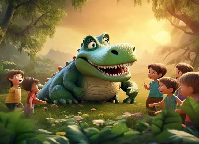 儿童故事大鳄鱼mp3；大鳄鱼的故事幼儿故事