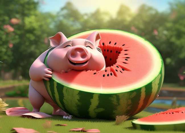 小故事猪八戒吃西瓜；小故事猪八戒吃西瓜视频