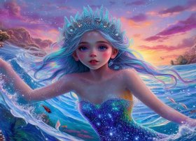 海的女儿童话故事作文150字，海的女儿童话作文300字