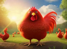 勇敢的小公鸡故事，勇敢的小公鸡故事教案