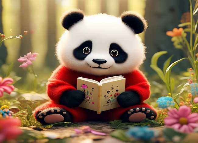 熊猫的儿童故事故事 - 关于熊猫的故事简短幼儿