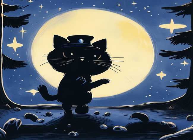 黑猫警长儿歌低声部（黑猫警长律动儿歌）