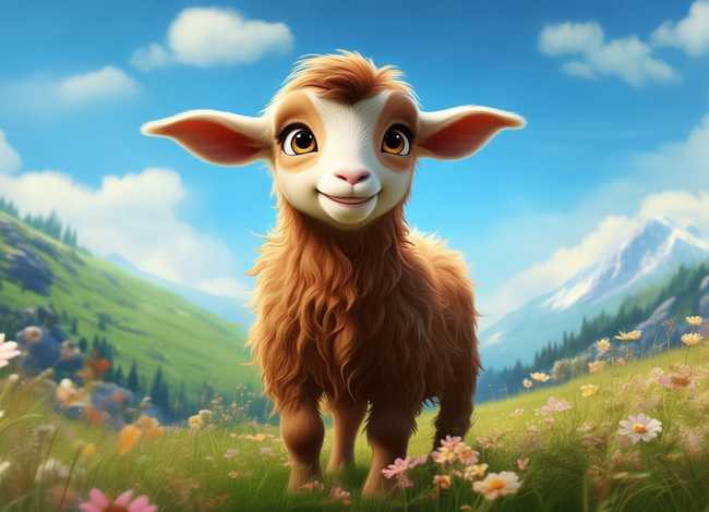 儿童故事励志，儿童故事励志的小山羊