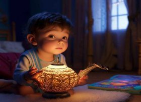 儿童故事神灯阿拉丁、阿拉丁神灯幼儿睡前故事