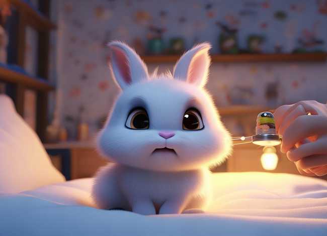 儿童睡前故事小白兔打预防针，小白兔打针故事大全