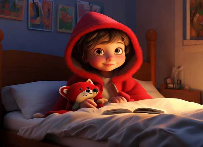 0到3岁儿童睡前故事小红帽（0-3岁睡前故事小红帽）