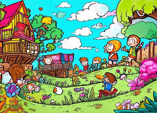 儿童手绘故事漫画（少儿漫画手绘小故事）