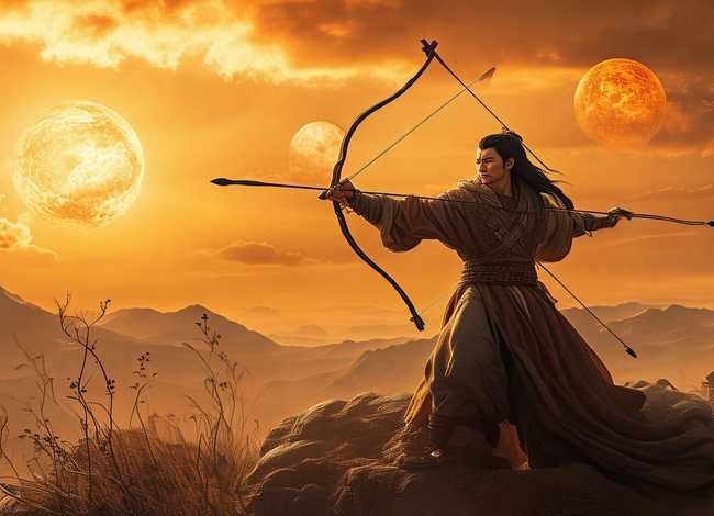 后羿射日故事文字版、后羿射日故事文字版内容