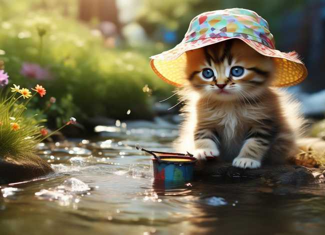 幼儿故事小猫钓鱼全文、幼儿故事小猫钓鱼全文内容