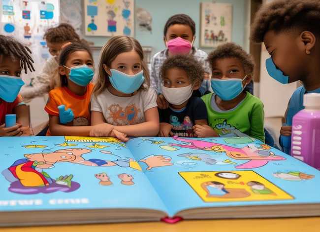 关于疫情防控的儿童绘本故事；幼儿园关于疫情防控的绘本