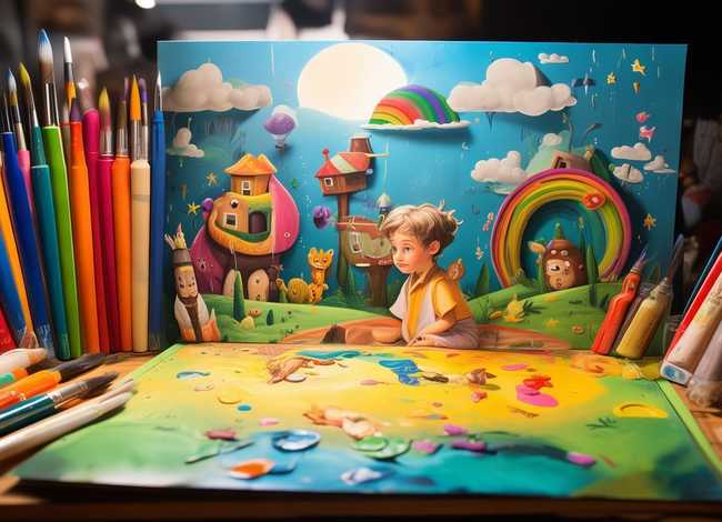 儿童小故事绘画大全 - 儿童绘画小故事教程完整