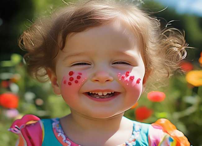 儿童脸上两边有小疙瘩 - 儿童脸上两边有小疙瘩抹什么