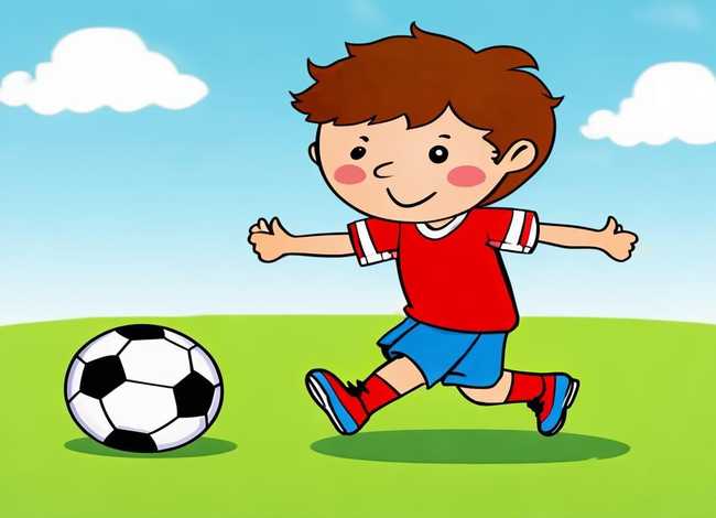 足球儿童画图片(足球儿童画图片大全 简单) 足球儿童画图片(足球儿童画图片大全 简单)
