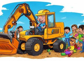 儿童挖土机动画片全集大全 - 儿童挖土机动画片全集大全图片