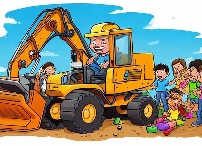 儿童挖土机动画片全集大全 - 儿童挖土机动画片全集大全图片