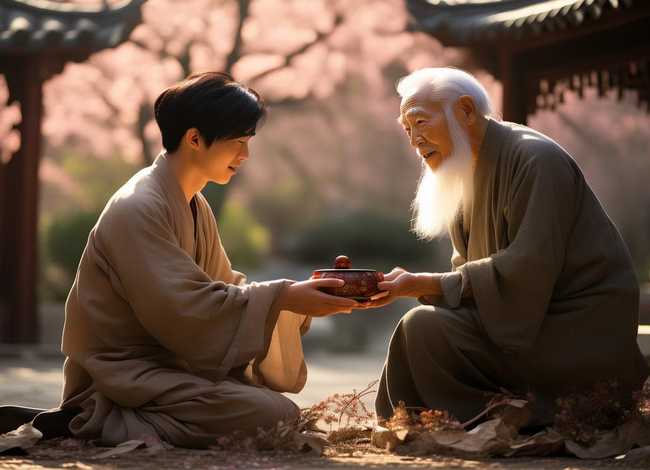 孝子小故事，孝子故事图