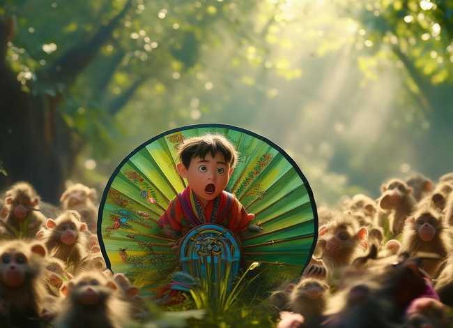 西游记故事儿童版三借芭蕉扇;儿童版西游记三借芭蕉扇入腹 西游记故事儿童版三借芭蕉扇;儿童版西游记三借芭蕉扇入腹