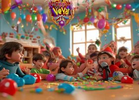 幼儿播报小故事、幼儿播报小故事元旦