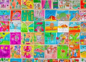 儿童手工画图片，儿童手工画图片大全