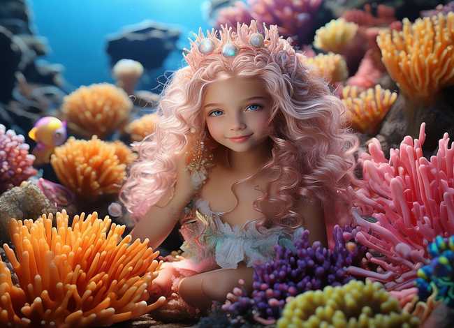珊瑚公主儿童故事 关于珊瑚的幼儿故事 珊瑚公主儿童故事 关于珊瑚的幼儿故事