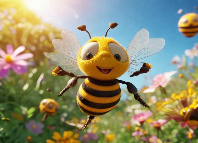 小蜜蜂儿童歌曲 小蜜蜂儿童歌曲说哈罗