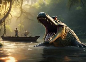 鳄鱼和小船的故事 鳄鱼和小船的故事300字