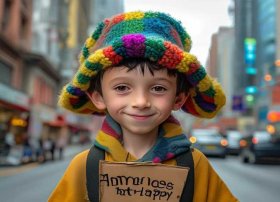 流浪儿童图片搞笑 - 流浪儿童图片搞笑头像