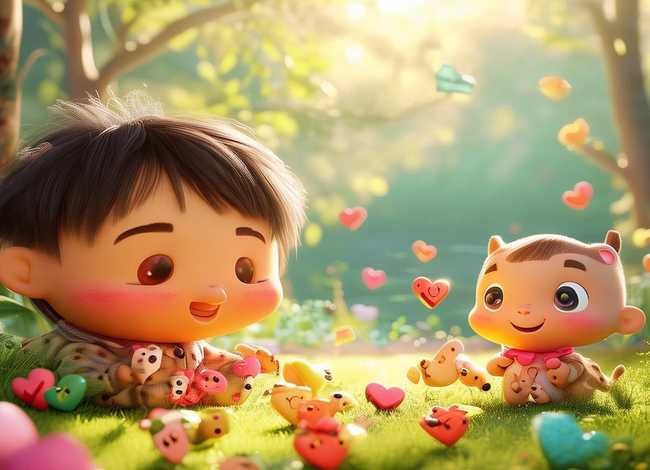 儿童故事恩宝、宝宝感恩故事绘本