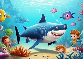 儿童故事鲨鱼的一切、鲨鱼的故事幼儿故事