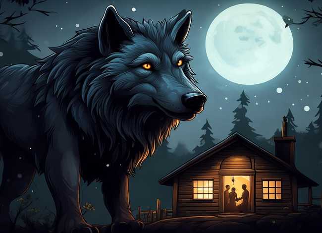 狼故事睡前故事 - 大灰狼故事睡前故事 狼故事睡前故事 - 大灰狼故事睡前故事