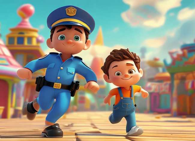 儿童故事警察抓小偷ppt(少儿故事警察抓小偷) 儿童故事警察抓小偷ppt(少儿故事警察抓小偷)