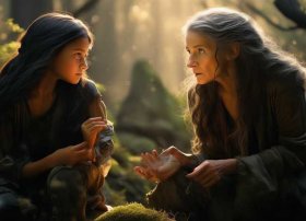 传奇故事女子儿童、传奇故事 