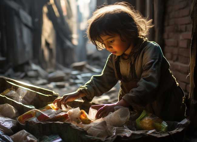 流浪儿童吃垃圾、流浪儿童吃垃圾怎么办