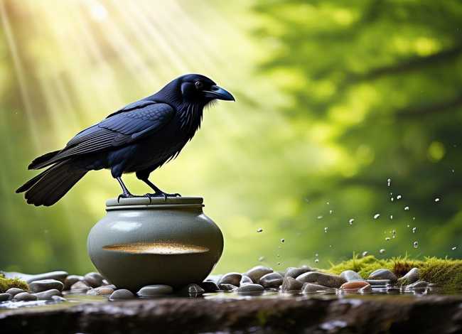 乌鸦喝水小故事 乌鸦喝水小故事表演 乌鸦喝水小故事 乌鸦喝水小故事表演