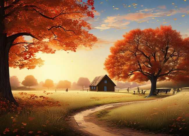 《秋天的故事》 - 秋天的故事唯美句子