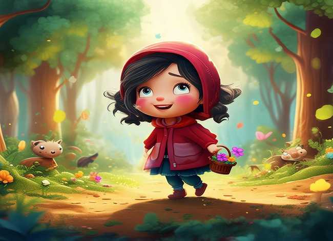 小红帽儿童故事3-6岁、小红帽故事幼儿