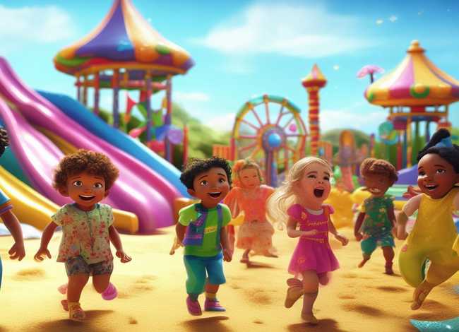 儿童故事乐园游戏，关于游乐园的幼儿故事
