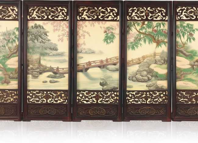 屏风古画图 - 古风屏风怎么画