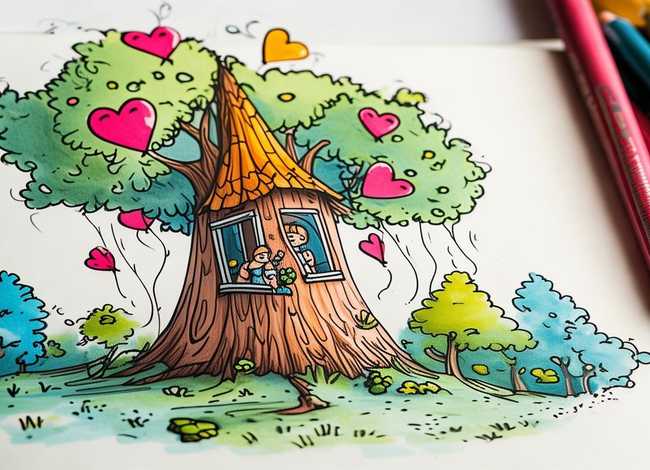 故事书简笔画简单又漂亮（故事书简笔画简单又漂亮图片）