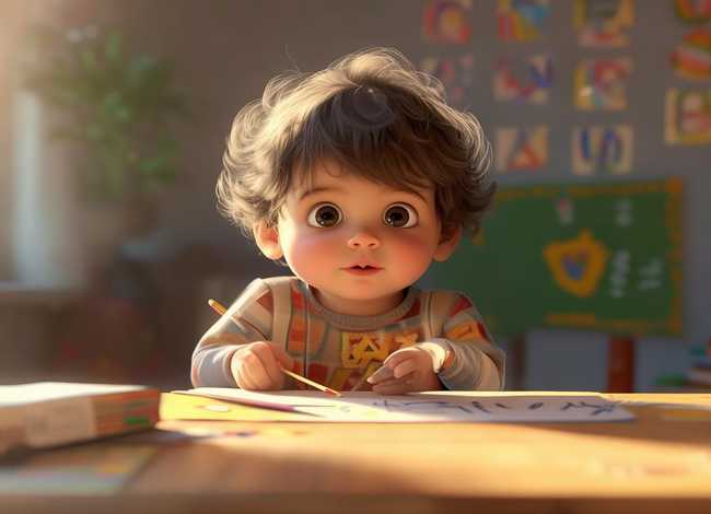 小孩认真学习的故事、教育孩子认真的故事