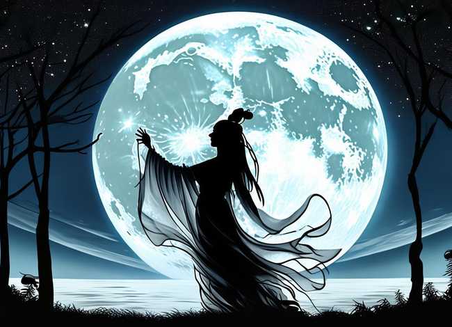 嫦娥奔月的皮影故事（嫦娥奔月的皮影故事图片）