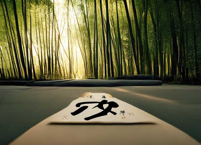 竹字的故事、竹字的故事由来