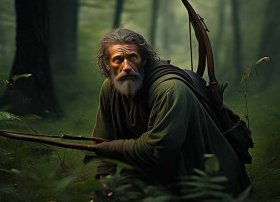 猎人打猎的故事 猎人打猎的故事看图写话