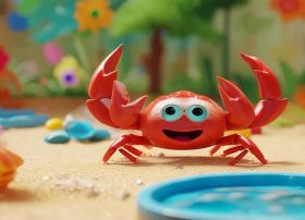 幼儿园小螃蟹的故事，幼儿园小螃蟹的故事简短