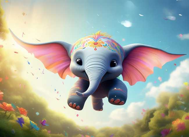 三分钟儿童故事会飞的小象儿童故 - 幼儿故事会飞的小象