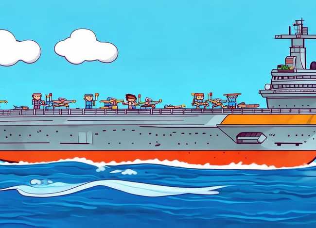 航母儿童画图片 航母儿童画图片简单 航母儿童画图片 航母儿童画图片简单