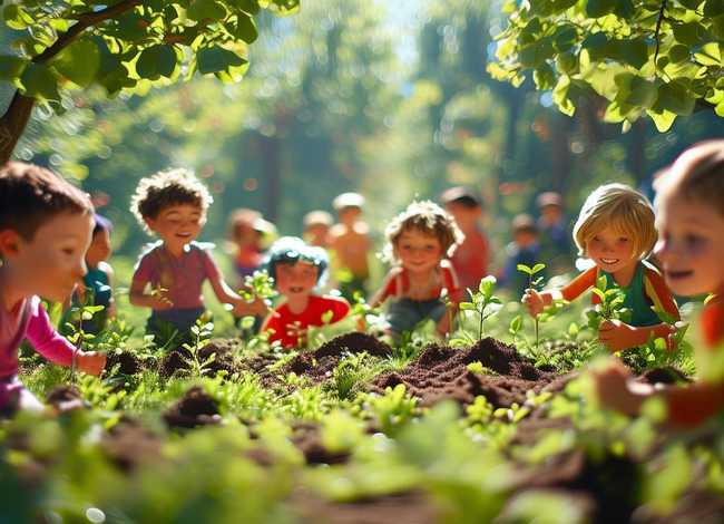 儿童故事种树，种树幼儿故事