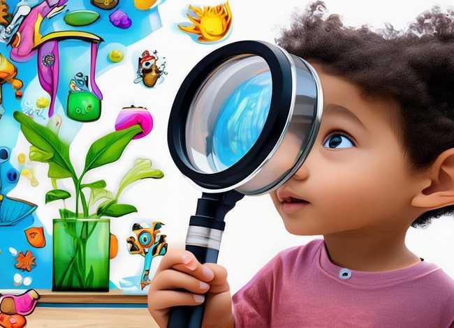 儿童科普绘画；儿童科普绘画作品