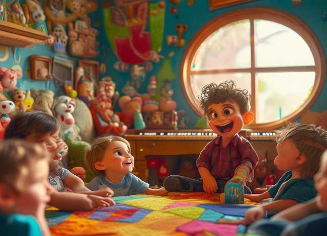 儿童讲故事配乐欢快音乐（讲故事背景音乐幼儿欢快）